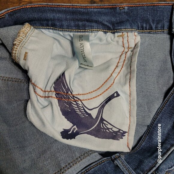 Eddie Bauer Jeans 20 T Slightly Curvy Baby Boot High Rise Medium Wash Western - Picture 4 of 13